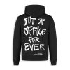 Hoodie Black "Out Of Office For Ever" - the Original - Afbeelding 3