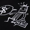 Hoodie Black "Out Of Office For Ever" - the Original - Afbeelding 6