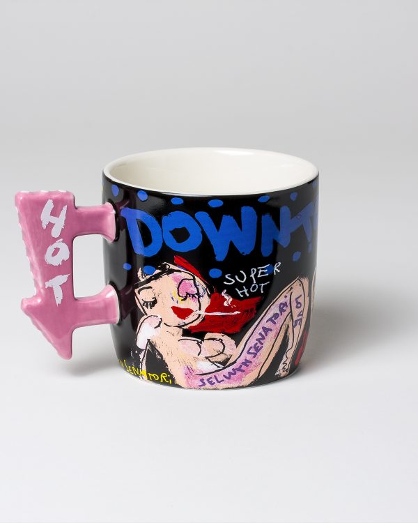 Coffee/Tea Mug Black, Club to Club Coffee Mug